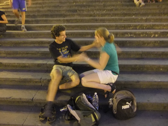 ook op vakantie nog huiselijke twisten