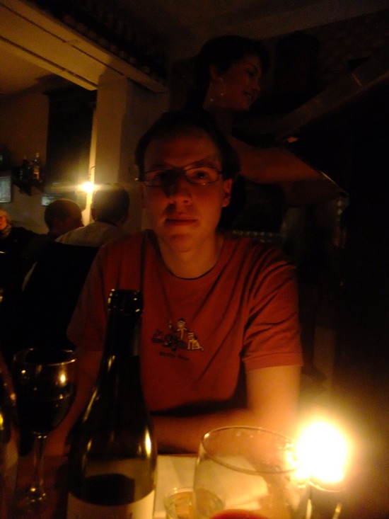 eten met Roel in chique Frans restaurant