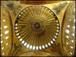 de koepel van de Aya sophia